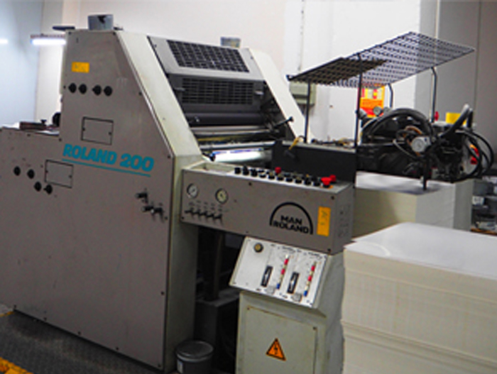 雙色印刷對開機